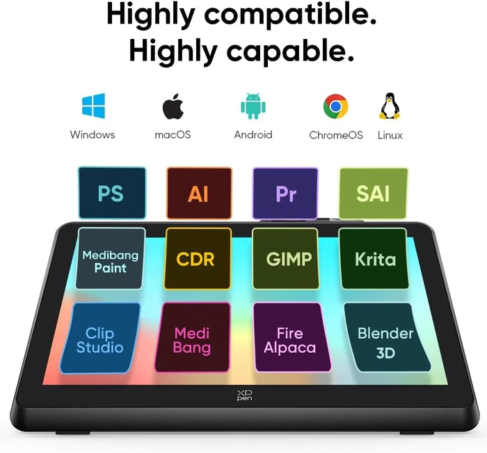 XP-Pen Artist 22 Plus, schwarz