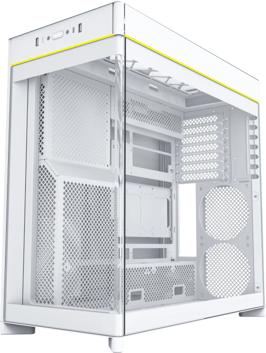 Montech HS02 White, Glasfenster