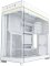 Montech HS02 White, Glasfenster Vorschaubild