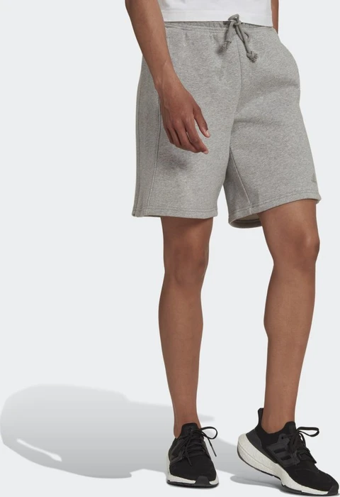 adidas ALL SZN Fleece Shorts medium grey heather (Damen)