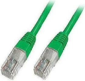 goobay Patchkabel, Cat5e, U/UTP, RJ-45/RJ-45, 1m, grün