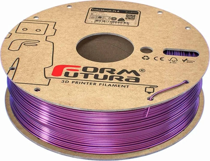 Formfutura High Gloss PLA ColorMorph, Pink & Purple, Spule, 1.75mm, 750g