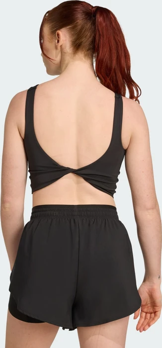 adidas Power Tanktop Light-Support Sport-BH schwarz (Damen) (JZ6030) – Bild 2 von 6