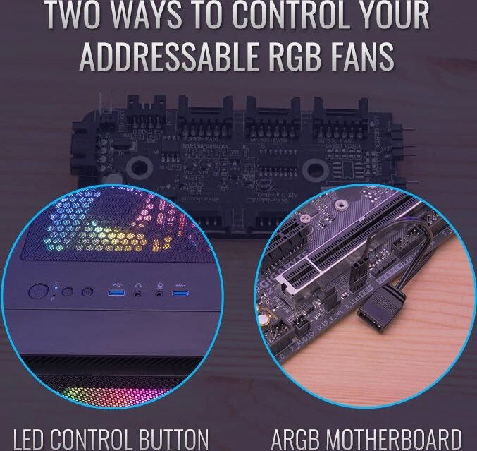 AeroCool Graphite ARGB, Glasfenster