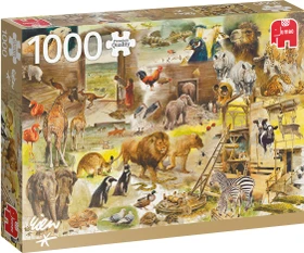 Jumbo Premium Collection Rien Poortvliet Der Bau der Arche Noah