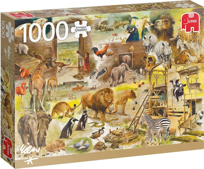 Jumbo Premium Collection Rien Poortvliet Der Bau der Arche Noah