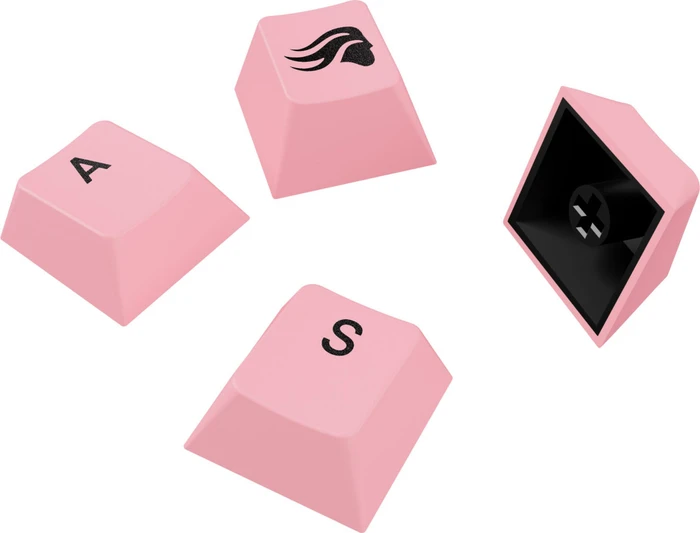 Glorious GPBT Basics Keycaps, Kunststoff (PBT), Potion Pink, rosa, 130 Tasten, ANSI-US
