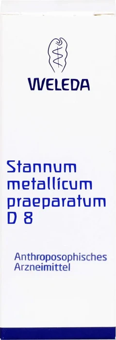 Weleda Stannum metallicum Präparat D8 Trituration Pulver, 20g