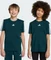 adidas Essentials T-Shirt kurzarm aurora ivy/white (Junior) Vorschaubild