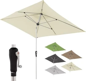 Doppler SL-AZ Sonnenschirm 290x190cm natur