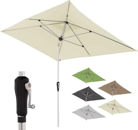 Doppler SL-AZ Sonnenschirm 290x190cm natur