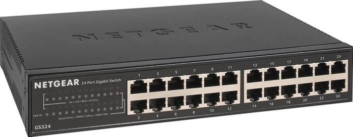 Netgear SOHO GS300 Desktop Gigabit Switch, 24x RJ-45