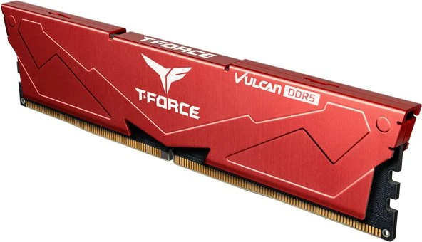 TeamGroup T-Force VULCAN rot UDIMM 32GB Kit, DDR5-6000, CL30-36-36-76, X8