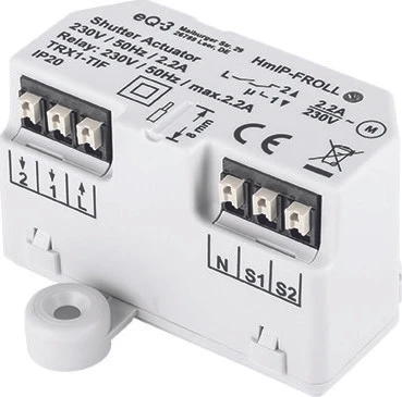 eQ-3 Homematic IP Rollladenaktor Komplettbausatz, Unterputz, Schaltaktor