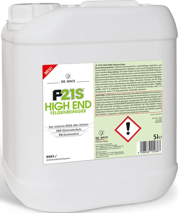 Dr. Wack P21S High End Felgen-Reiniger 5l