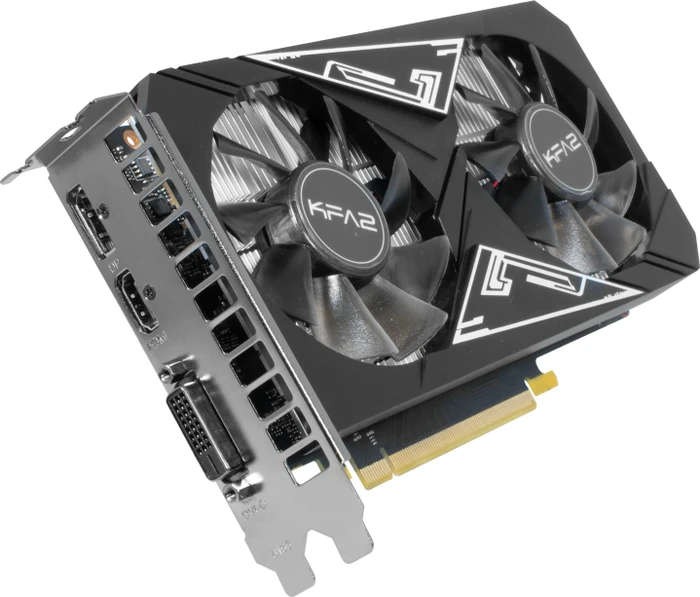 KFA2 GeForce GTX 1650 EX Plus (1-Click OC), 4GB GDDR6, DVI, HDMI, DP
