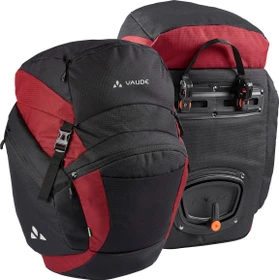 Vaude OnTour Back Gepäcktasche black/carmine