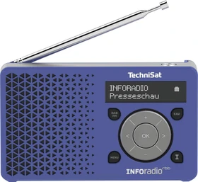 TechniSat DigitRadio 1 INFORADIO-Edition dunkelblau/silber