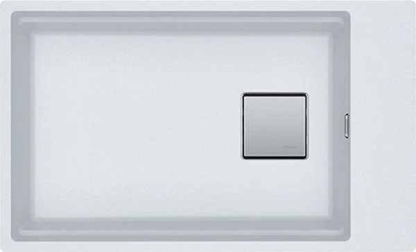 Franke Kubus 2 KNG 110-62 Unterbau Becken mittig mit Ablauffernbedienung glacier