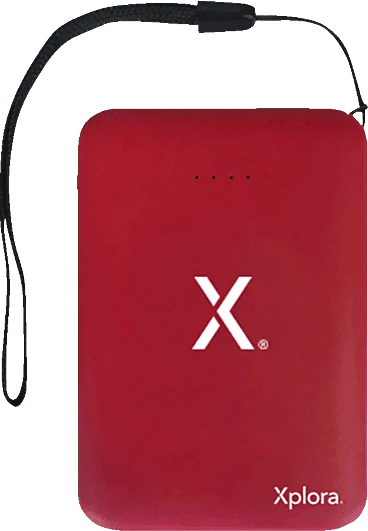 Xplora Powerbank 5000mAh rot