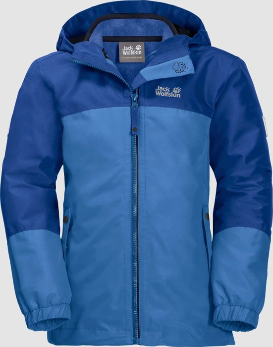 Jack Wolfskin Girls Iceland 3in1 Funktionsjacke zircon blue (Junior)