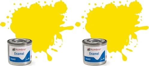 Humbrol Enamel Paint 99 lemon matt, 14ml