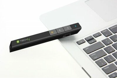 Techly ITC-LASER26 Wireless Presenter mit Laserpointer schwarz, USB-A (103472) – Bild 5 von 6