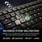 Corsair Vanguard Air 99 Wireless, schwarz, LEDs RGB, Corsair OPX Low-Profile, USB/Bluetooth, UK Vorschaubild