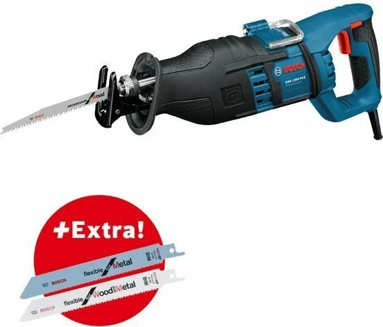 Bosch Professional GSA 1300PCE Elektro-Säbelsäge inkl. Koffer + Zubehör