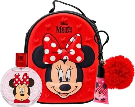 Air Val Minnie Girls EdT 100ml + Lipgloss 6ml + Tasche Duftset