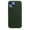 Apple Leder Case mit MagSafe für iPhone 13 Mini schwarzgrün Vorschaubild