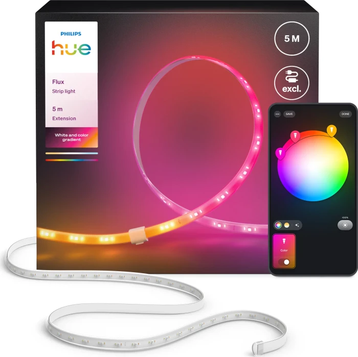 Philips Hue Flux LED Lightstrip Verlängerung 5m