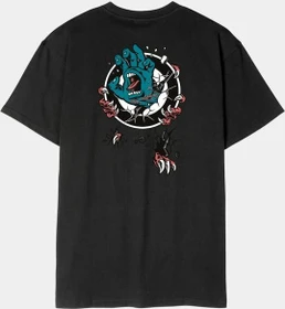 Santa Cruz Roskopp Screaming Target T-Shirt kurzarm schwarz (Herren)