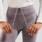 Odlo Zeroweight Reflect Print Tights Laufhose lang gray ridge (Damen) Vorschaubild