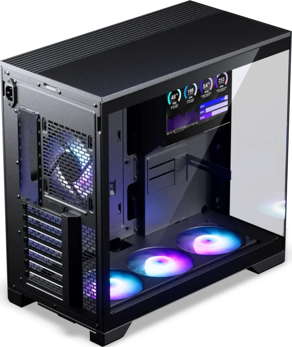 Phanteks XT V5-LCD Black, schwarz, Glasfenster
