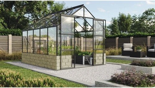 Vitavia Cassandra 8300 ESG 3mm Gewächshaus schwarz