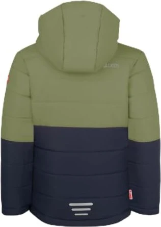 Trollkids Hemsedal Snow XT Skijacke moss/blue (Junior)