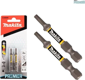 Makita Impact Premier Torx Bit 1/4", T15x50mm, 2 Stück