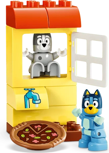 LEGO DUPLO - Pizza-Schwestern mit Muffin und Bluey