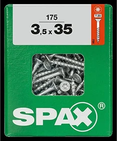 Spax WIROX A9J 4CUT T-STAR plus T20 Universalschraube, 3.5x35mm, 175 Stück