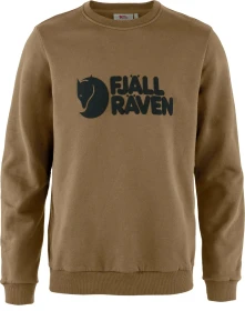 Fjällräven Logo Sweatshirt wood brown (Herren)