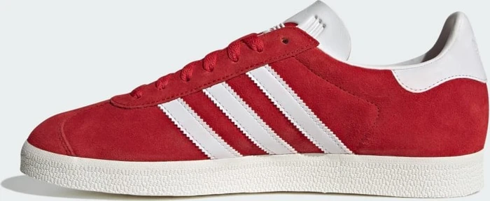 adidas Gazelle better scarlet/cloud white/core white