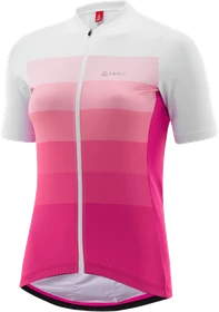 Löffler Rainbow Full-Zip Trikot kurzarm magenta (Damen)