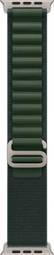 Apple Alpine Loop Large für Apple Watch Ultra 49mm dunkelgrün/titan natur