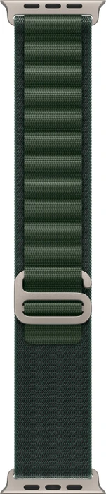 Apple Alpine Loop Large für Apple Watch Ultra 49mm dunkelgrün/titan natur