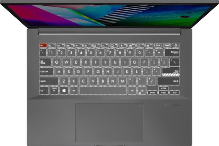 ASUS VivoBook Pro 14X OLED N7400PC, Cool Silver, Core i7-11370H, 16GB RAM, 512GB SSD, GeForce RTX 3050, DE