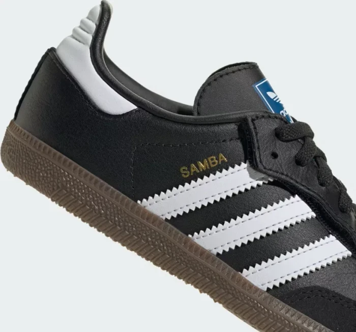 adidas Samba OG Comfort Closure Elastic Lace core black/cloud white/gum (Junior)