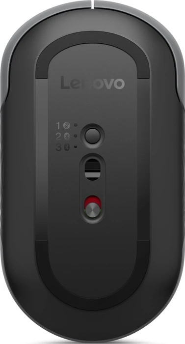 Lenovo 700 Multi-Device Wireless Silent Mouse, Luna Grey, USB/Bluetooth