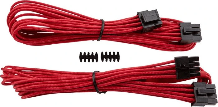 Corsair PSU Cable Type 4 - EPS12V/ATX12V Cables - Gen3, rot
