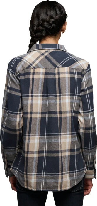 Black Diamond Project Flannel Hemd langarm charcoal/moonstone plaid (Damen)